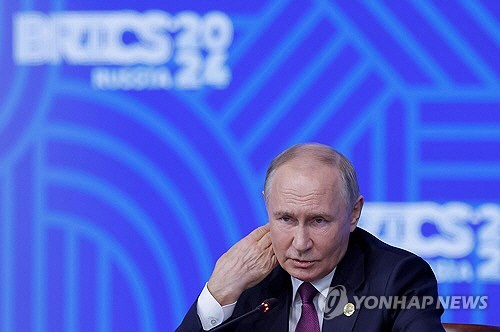 블라디미르 푸틴 러시아 대통령[로이터 연합뉴스]